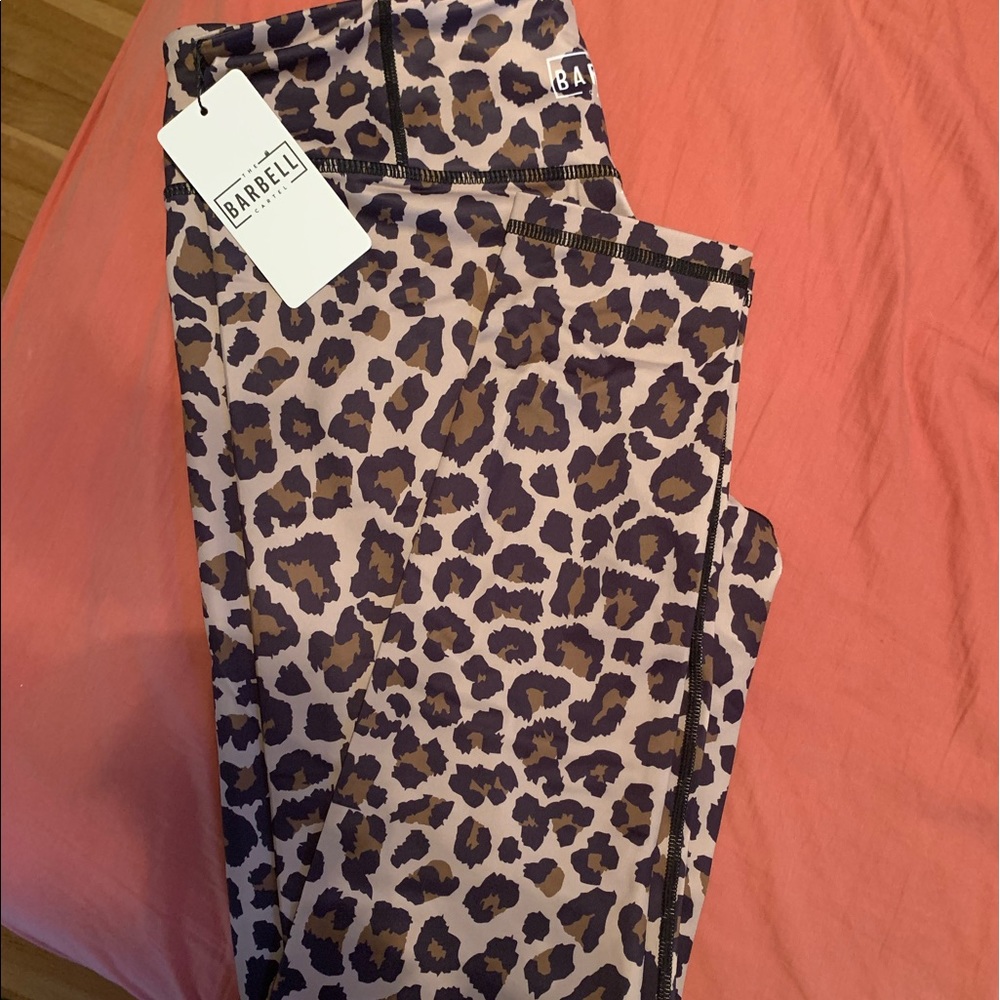 Barbell cartel cheetah leggings